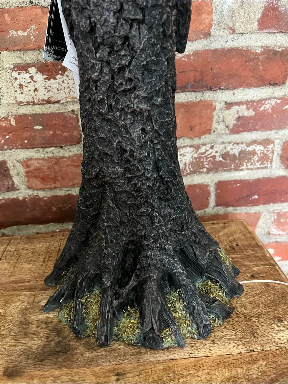 Black Witch Figurine Holding Pumpkin Accent - Holiday Tabletop Decor